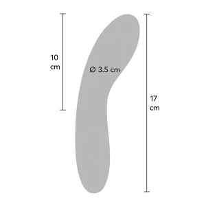 TOYJOY - CZARNY WIBRATOR LUMINATE LIGHT